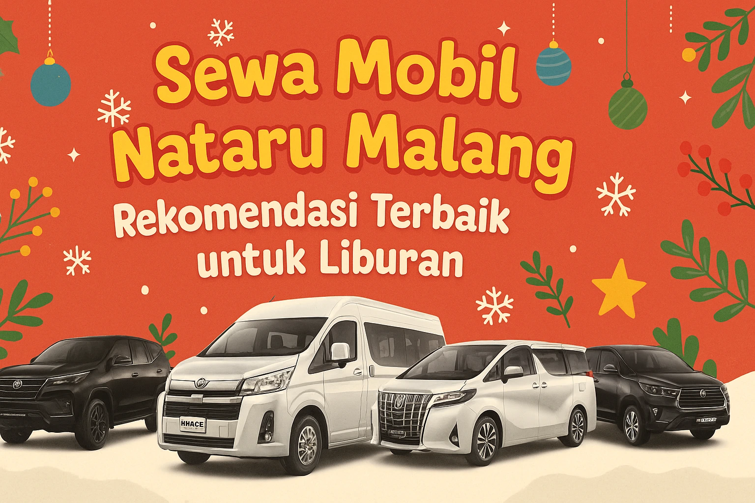 Sewa Mobil Nataru Malang